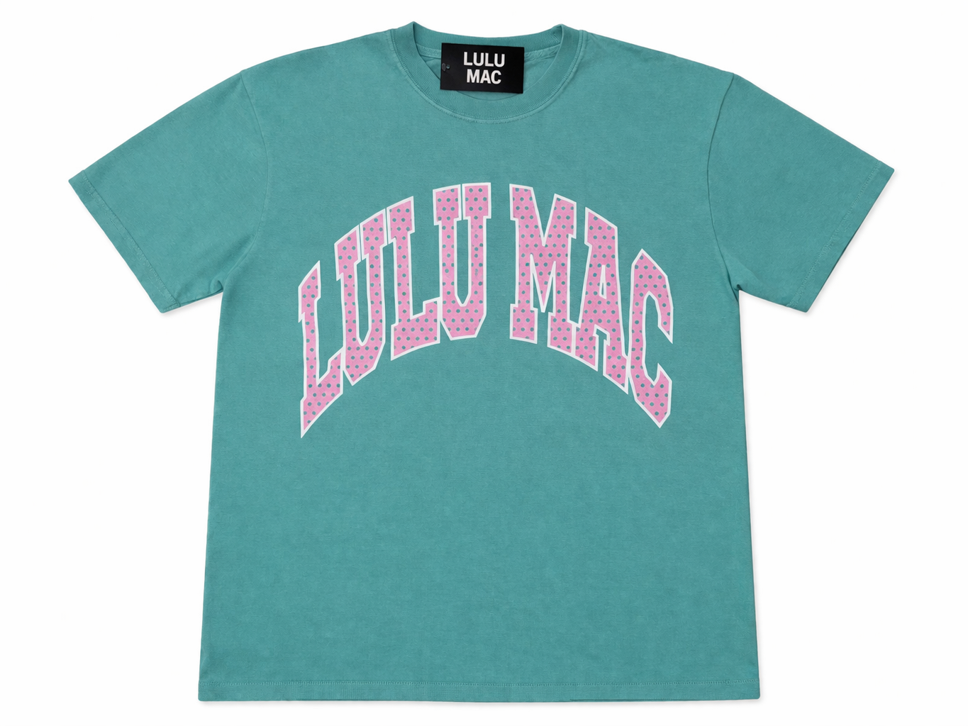 LULU MAC Mint Polka Dot Tee