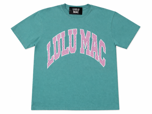 LULU MAC Mint Polka Dot Tee